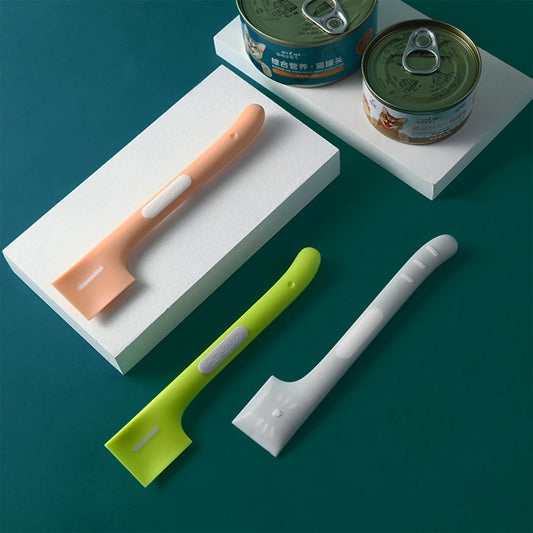Cat Canned Spoon Pet Food Canned Spoon Food Stirring Spoon Dog and Cat Food Canned Spoon Long Handle Cat Spoon