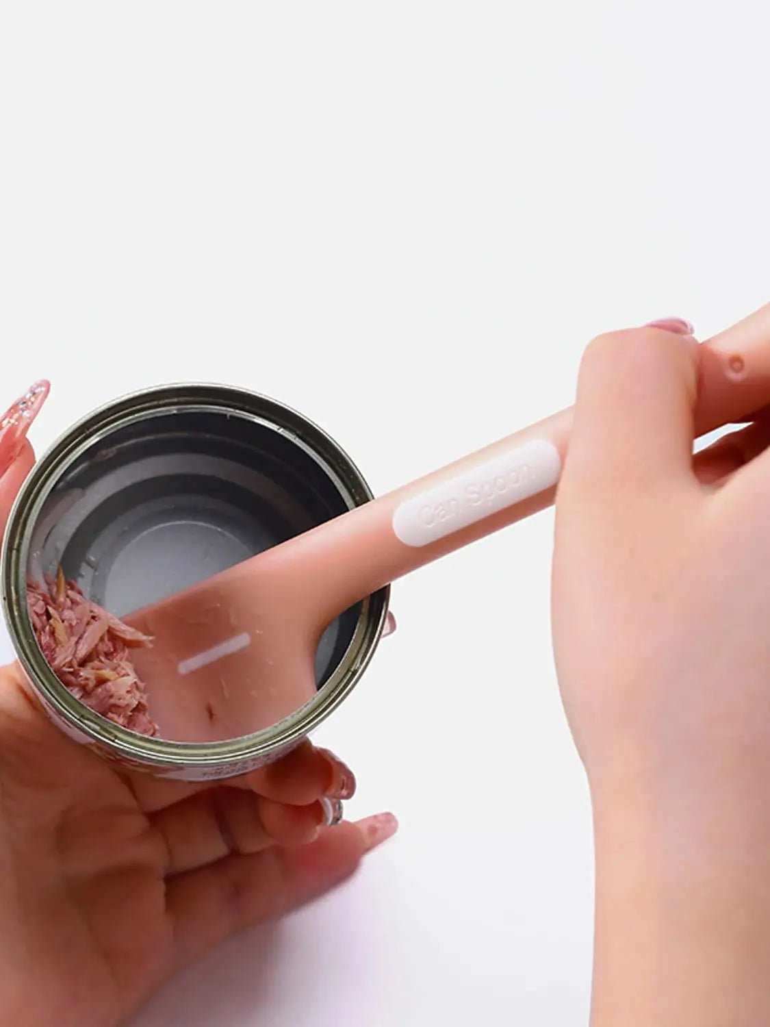 Cat Canned Spoon Pet Food Canned Spoon Food Stirring Spoon Dog and Cat Food Canned Spoon Long Handle Cat Spoon