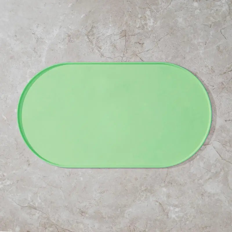 Cat Feeding Mat With Non-Slip Waterproof Design Pet Food Mat Compatible With Cat/Dog Bowls Multipet Households