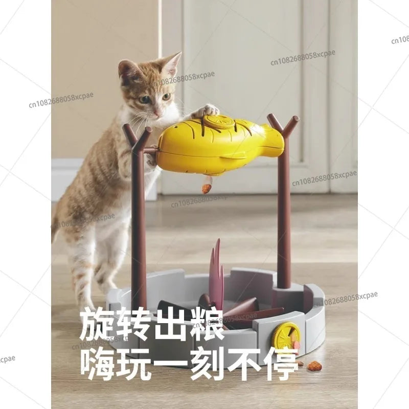 Grilled Fish Cat Toys, Cat Leaking Food Toys, Freeze-dried Snacks, Food Containers, Self-hi To Relieve Boredom Cat Supplies