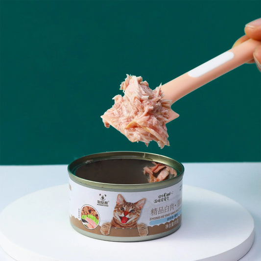 Cat Canned Spoon Pet Food Canned Spoon Food Stirring Spoon Dog and Cat Food Canned Spoon Long Handle Cat Spoon